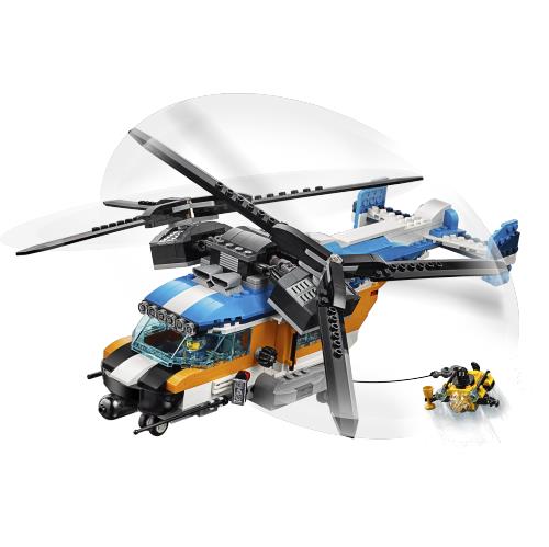 Lego Creator Twin-Rotor Helicopter - 31096