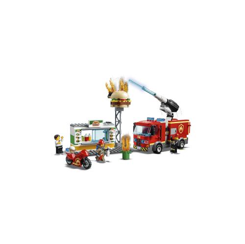 Lego City Burger Bar Fire Rescue - 60214