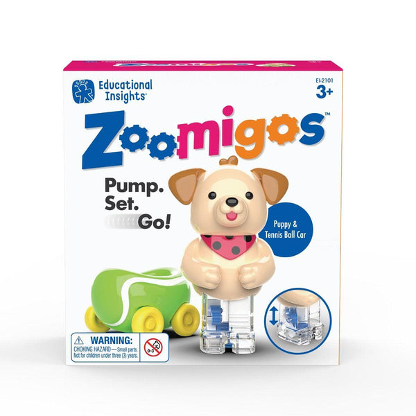 Educational Insights Zoomigos Dog With Tennis Ball Zoomer