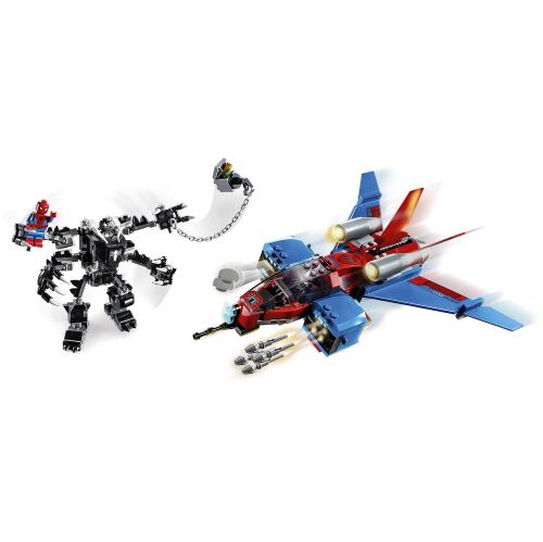 Lego Disney Marvel Spider-Man Spiderjet Vs. Venom Mech - 76150