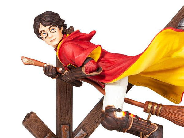 Harry Potter on Broomstick Quidditch Figurine