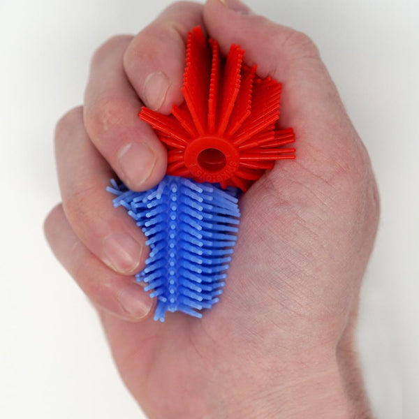 Spike Pencil Grippers (Light Blue/Aqua)