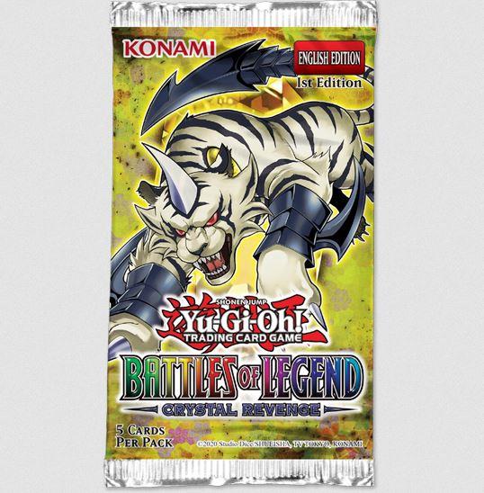 Yu-Gi-Oh Battles of Legend Crystal Revenge Booster Packs
