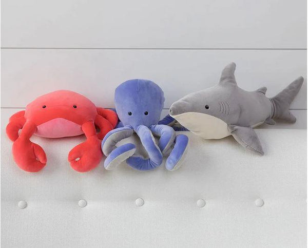 Manhattan Toy Velveteen Plush Sourpuss Octopus