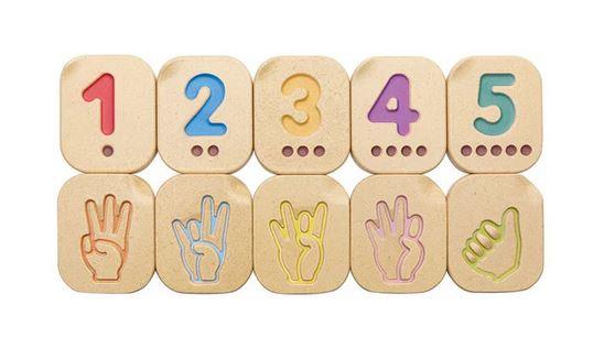 Hand Sign Numbers 1-10