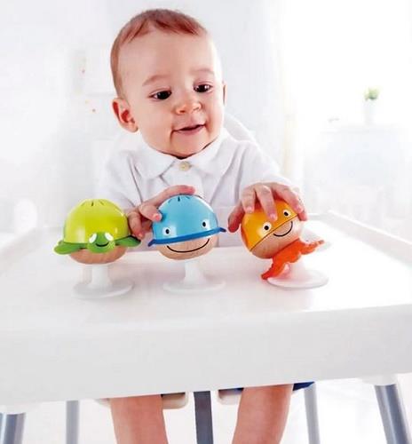 Hape Stay-put Rattle Set