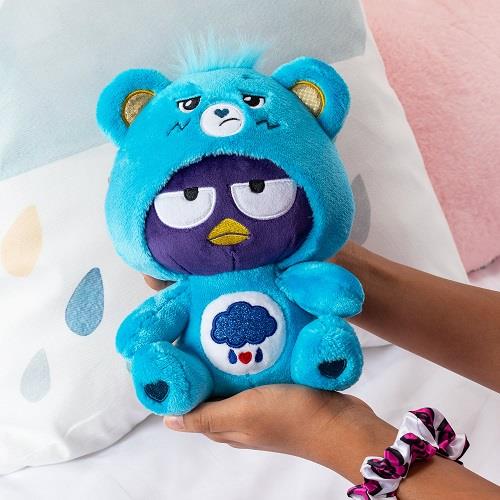 Hello Kitty Care Bear Plush (Blue Cloud Grumpy)