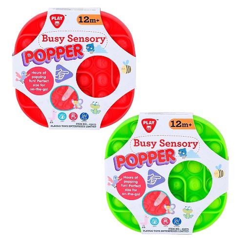 Busy Sensory Popper Alphabet Red