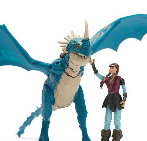 How to Train Your Dragon Deadly Nadder + Astrid