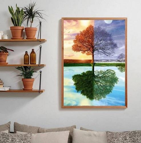 Schmidt Puzzle 4 Seasons Tree