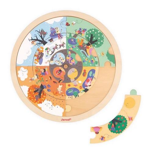 Janod Observation Puzzle 4 Seasons