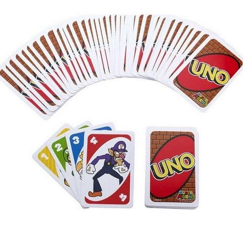 Uno Super Mario Card Game