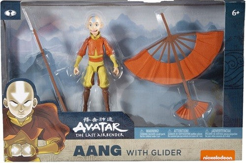 Avatar The Last Airbender Aang with Glider Action Figure / Figurine articulée Aang avec planeur