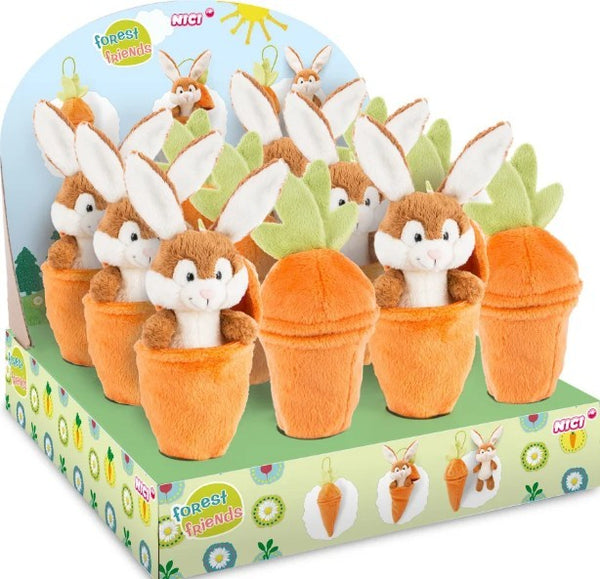 Bunny Rabbit in Carrot Plush / Lapin dans carotte peluche