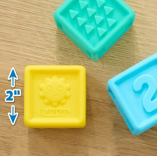 Playskool ABC Soft Stacking Blocks/Blocs ABC empilables souples