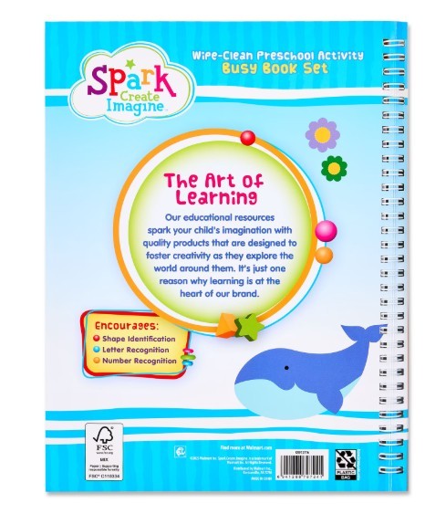 Spark Letters Activity Book - Cahier d'activités sur les lettres