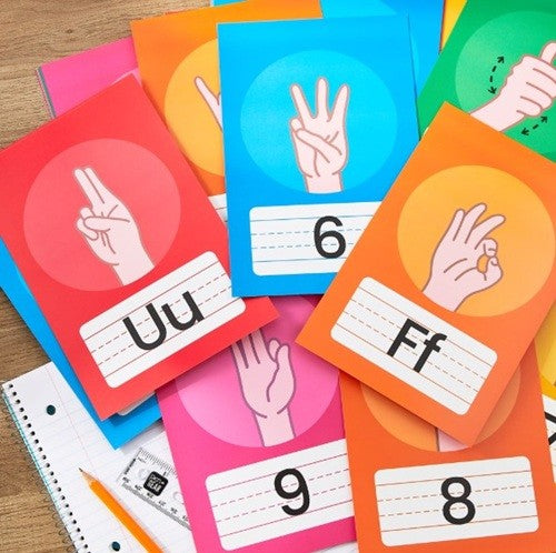Sign Language Sheets - Fiche de langue des signes