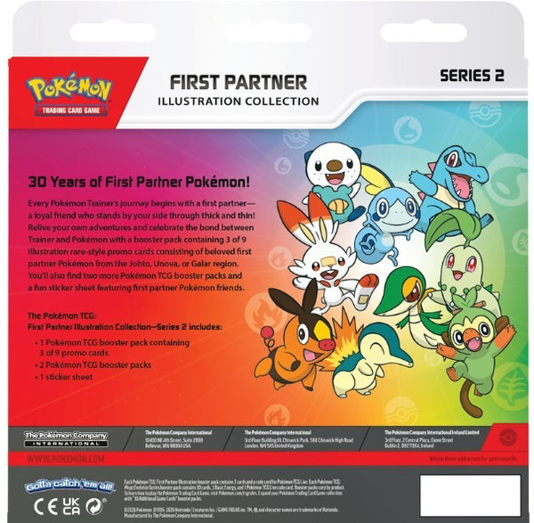 Pokemon 1st Partner Illustration Collection / Première collection d'illustrations des premiers partenaires