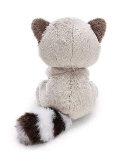 Nici Sleeping Racoon Plush - Peluche de raton laveur endormi