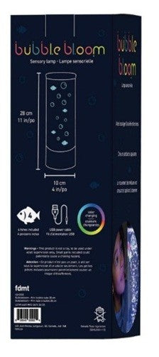 Bubble Bloom Bubble Tube Sensory Lamp - Tube de Bulles Lampe Sensorielle (28cm)