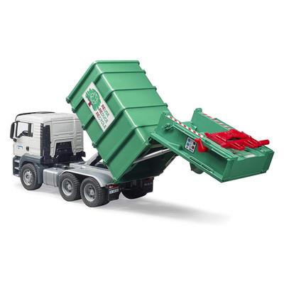 Bruder Rear Loading Garbage Recycling Truck - 3763