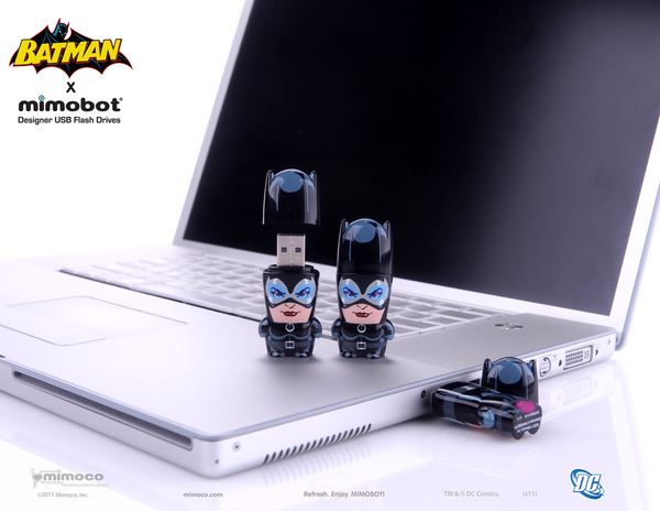 Mimobot USB DC Batman Catwoman 4GB