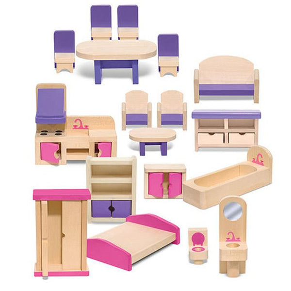 Melissa & Doug Multi Level Doll House Wood (Montreal, In-Store or Pickup ONLY)