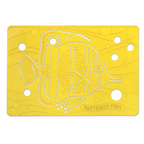Melissa & Doug Textured Stencils Sea Life