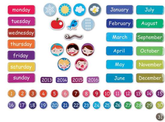 Janod Magnetic Calendar (Engl)