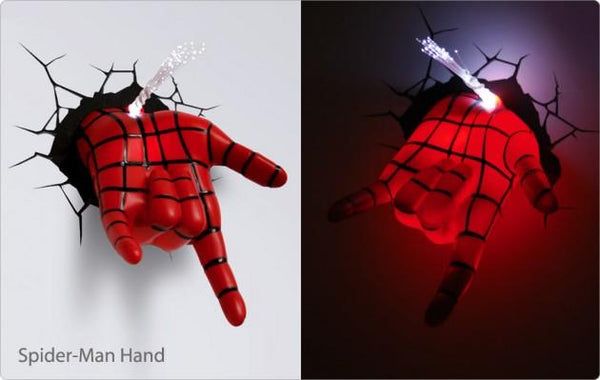 Marvel Spider-Man Hand Night Light
