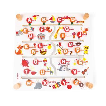 Janod Alphabet Labyrinth (Bilingual)