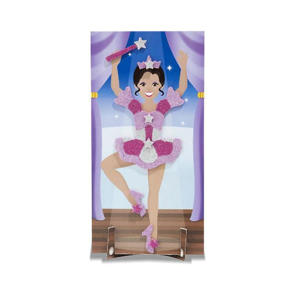 Melissa & Doug Mess-Free Glitter Ballet & Dancing Fashions