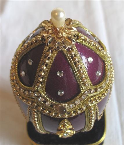 Goose Egg Jewelry Box with Music