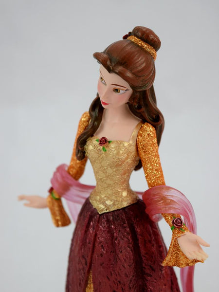 Disney Beauty And The Beast Belle and Chip Christmas Set Figurine