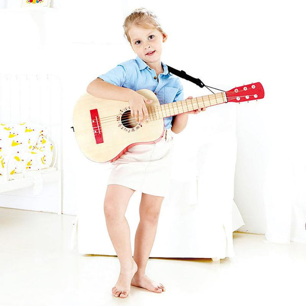 Hape Vibrant Red Guitar