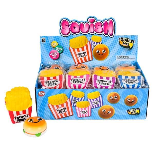 Squish Fast Food Hamburger