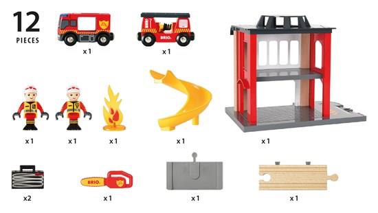 Brio Fire Station - 33833