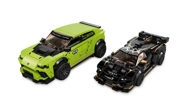 Lego Speed Champions Lamborghini Urus ST-X and Lamborghini Huracan Super Trofeo EVO - 76899