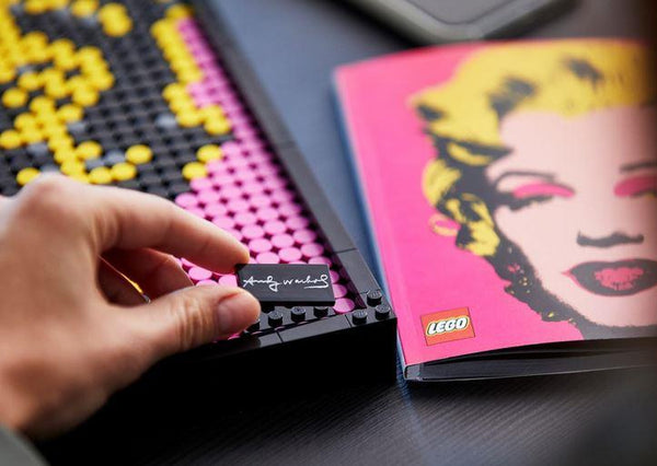 Lego Art Andy Warhol's Marilyn Monroe Dot Art - 31197