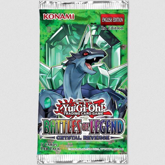 Yu-Gi-Oh Battles of Legend Crystal Revenge Booster Packs