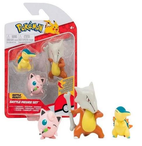 Pokemon Battle Figure Pack (Marowak, Cindaquil, Jigglypuff)