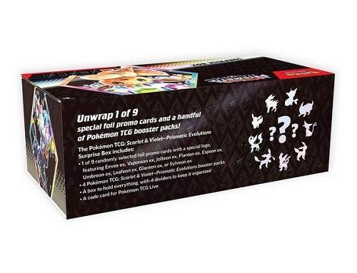 Pokemon Scarlet & Violet Prismatic Evolutions Surprise Box