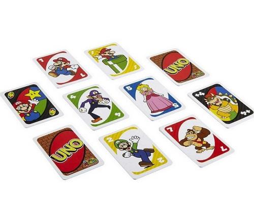 Uno Super Mario Card Game
