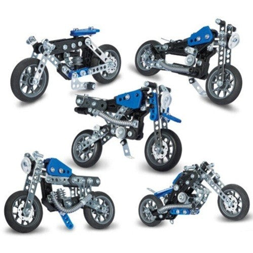 Meccano 5 in 1 Motorcycles - Motos 5 en 1