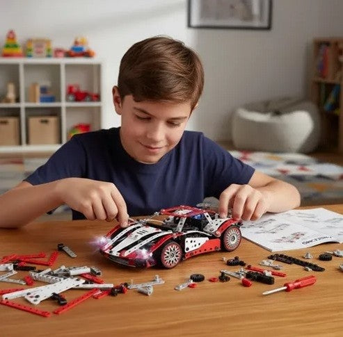 Meccano Motorised Supercar - Supercar motorisée