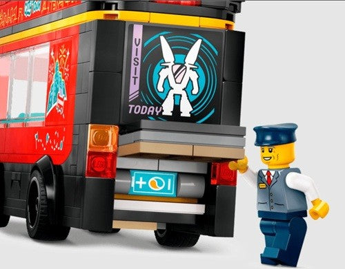 Lego City Double-Decker Sightseeing Bus / Ville Bus touristique à impériale - 60407
