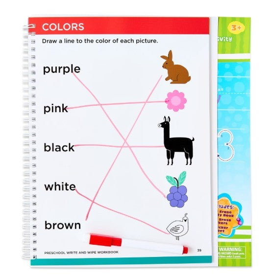 Spark Letters Activity Book - Cahier d'activités sur les lettres