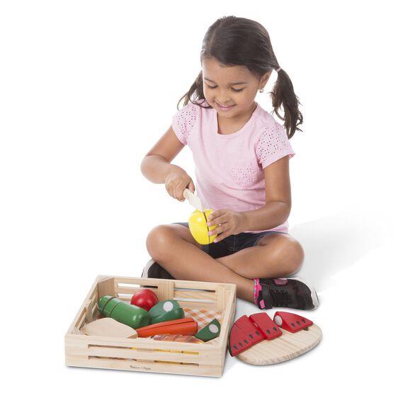 Melissa & Doug Wooden Cutting Food