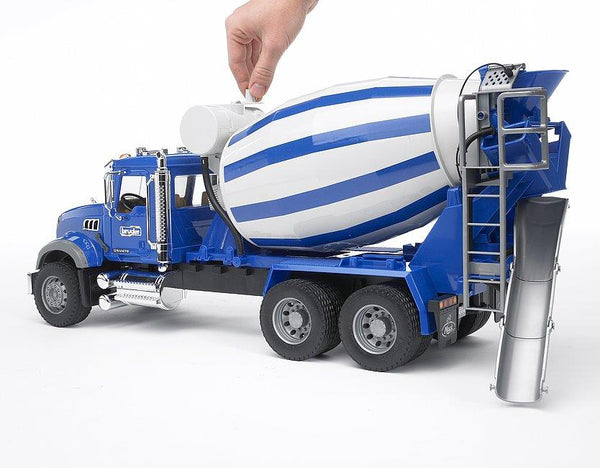 Bruder Mack Granite Cement Mixer - 02814