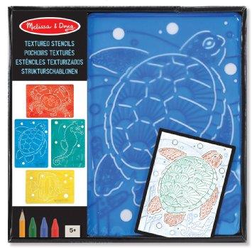 Melissa & Doug Textured Stencils Sea Life